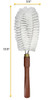 Nylon Bristle Cleaning Brush, 13.5", Wooden Handle, for Scrubbing Glassware up to 4" in Diameter