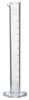 Measuring Cylinder, 100 ml, Class B, Octagonal Base, TPX Plastic, Industrial, Autoclavable