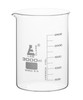 Beaker, 3000 ml, Low Form with Spout, White, 250 ml Graduations, 3.3 Borosilicate Glass Beaker, 3000 ml, Low Form with Spout, White, 250 ml Graduations, 3.3 Borosilicate Glass