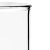 Beaker, 250mL, Tall Form with Spout, White, 25ml Graduations, Borosilicate 3.3 Borosilicate Glass