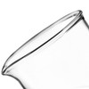 Beaker, 500 ml, Low Form with Spout, White, 50 ml Graduations, 3.3 Borosilicate Glass