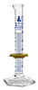 Measuring Cylinder, 5mL, Class A, ASTM, Blue, 0.1ml Graduations, Borosilicate Glass