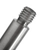 Rectangular Retort Base & Rod Set, 12.5"x8" Base, 39.5" Rod, 12mm Diameter Rod