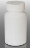 White Vitamin Bottles with Child Resistant Cap, 20 dram (75mL), case/160