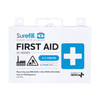 ANSI 2021 A+ Compliant First Aid Kit, SUREFILL 25-Person, Metal Case