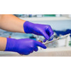 Purple Stretch-Nitrile Exam Gloves, Premium FDA-Approved, Powder-Free, case/1000