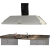 HEMCO 13080 Wall Canopy Hood, Fiberglass, 96" x 30" x 18"