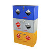 SciMatCo SC9043 Mini Stak-a-Cab Combination Acid/Flammables with Self-Closing Door on the Flammables Side