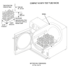 High Efficiency Benchtop Autoclaves, Water / Energy Saving