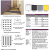 Indoor ADA Tile, 1x1, EON Detectable Warning Mat, Rubber