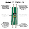 UniTherm UniVest Insulated Pipe Jacket, 13"L x 8"W