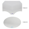 Bel-Art Plexiglass 15 x 24" splash shield double sided articulating arm, Each