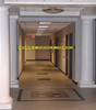 Magnetic Retractable Safety Barrier, 7' Security Tape