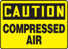 OSHA Safety Sign - CAUTION: Compressed Air, 10" x 14", Pack/10