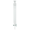 Column, Chromatography, 50/30 Socket Joint, 2in ID x 24in E.L., 2mm Stopcock, each