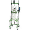 15L Process Reactor, Complete, Electric Motor, 70.1" OAH with Motor, 15.3" Clearance Below Valve, each