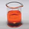 Beaker, Borosilicate Glass, Low Form, Heavy Duty, 100mL, case/48