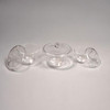 Quartz Glass Crucible Lid Only for 100 ml Crucible