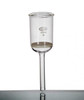Borosilicate Glass Buchner Funnel with Medium Fritted Disc, 15mL, pack/2