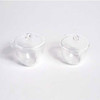 Quartz Glass Crucible Lid Only, Tall Form, Glass 15 ml (1/2 oz), Each