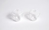 United Scientific CQP015-L Crucibles, Glass, 15 mL (Lid Only), each