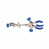 United Scientific ECSIL2 3-Prong Extension Clamp, W/Boss Head, Silicone , each