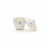 United Scientific JCT030 Porcelain Crucible, Tall Form, With Cover, 30 mL, case/6 United Scientific JCT030 Porcelain Crucible, Tall Form, With Cover, 30 mL, case/6