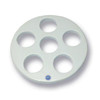 Porcelain Desiccator Plate with Stand, 115mm Diameter