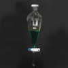 Separatory Funnel, Borosilicate Glass, 125mL, case/2