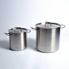 Utility Tank with Lid (Stock Pot), Stainless Steel, 40 gallon/ 169 Liter