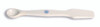 United Scientific JSS010 Spatula With Spoon, Porcelain, 198mm, each