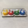 Color Coded HPLC Solvent Delivery Caps, GL-45 in packaging