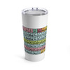 CP Lab Safety Periodic Table of Elements Insulated Stainless Steel Tumbler, 20 ounce 