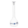 Eisco Labs Volumetric Flask, QR Coded, 200mL, Clear, 14/23 Class A Borosilicate Glass, PE Stopper, each 