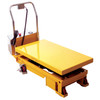 Wesco 273713 Powered Lift Scissors Table
