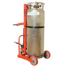 Wesco 240251 Hydraulic Large Liquid Gas Cylinder Cart with Brake
