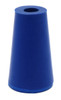 Eisco Labs Neoprene Stoppers, 1 Hole, ASTM, Size #000, 8.2mm Bottom, 12.7mm Top, 25mm L, pack/10 