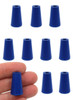 Eisco Labs Neoprene Stoppers, 1 Hole, ASTM, Size #000, 8.2mm Bottom, 12.7mm Top, 25mm L, pack/10 