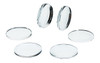 Eisco Labs 6pc Acrylic Lens Set, 2" (50mm) D, Double Convex, Double Concave, Plano Convex, Converging Concave-Convex, Diverging Concave-Convex, Plano-Concave 