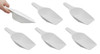 Eisco Labs Scoops, 250ml (8.5oz), PP Plastic, Flat Bottom, Measuring & Weighing, Autoclavable, pack/6 