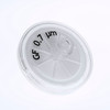 Syringe Filter, 25mm Female Luer Lock / Male Luer Slip PP GF 0.7um Clear, pack/500