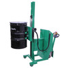 Steel Drum Lift & Rotator, Fully Powered Lift/Rotate/Drive, Strap Connection, Counterweighted, 90" H, 1000 lb. Capacity