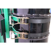 Steel Drum Lift & Rotator, Fully Powered Lift/Rotate/Drive, Strap Connection, Counterweighted, 90" H, 1000 lb. Capacity