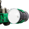 Steel Drum Clamp & Rotate Powered Skid Steer Attachment, Skid Steer Powered Clamp/360° Rotation, 2000 lb. Capacity