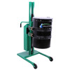 Steel Drum Lift & Rotator, Semi-Powered, Powered Lift/Rotate, Manual Drive, Strap Connection, Straddle, 78" H, 800 lb. Capacity