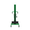 Steel Universal Lift & Stacker, Steel Base Unit, Semi-Powered (Pneumatic), Powered Lift/Manual Drive, 90" H, Straddle, 800 lb. Capacity