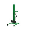 Steel Universal Lift & Stacker, Steel Base Unit, Semi-Powered (Pneumatic), Powered Lift/Manual Drive, 90" H, Straddle, 800 lb. Capacity