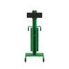 Steel Universal Lift & Stacker, Steel Base Unit, Semi-Powered, Powered Lift/Manual Drive, 90" H, Straddle, 800 lb. Capacity