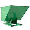 Steel Powered Self-Dumping Hopper, Forklift Powered, 2 cubic yard, 2000 lb. Capacity