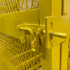 Steel Gas Cylinder Storage Cabinet, Horizontal/Vertical Combo, 18 Cylinders, 4 Racks + Open Base, 62" W x 40" D x 71" H